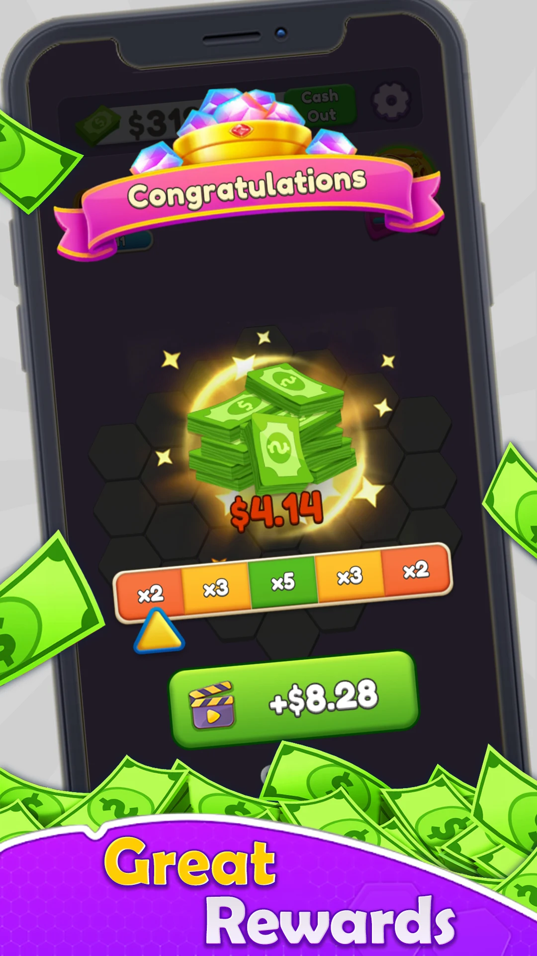 Flip Hexa Puzzle screenshot